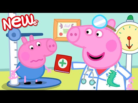 Peppa Pig Tales  George's Doctors Check Up  BRAND NEW Peppa Pig Episodes