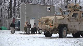 134th PAD: Pre-mobilization training stand up Camp Atterbury, Ind.