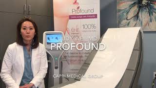 Profound Injectable RF, Non-Surgical Face \u0026 Neck Lift  Judy Wei, MD