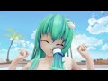 【mmd】『girls』東風谷早苗（kochiya sanae）【東方project touhou project】1080p60s fullhd