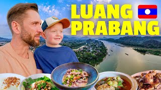 LAOS STREET FOOD to 5 STAR HOTEL DINING 🇱🇦 Everything We Ate in Luang Prabang in 2025!