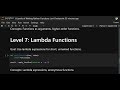 8 Levels of writing Python Functions