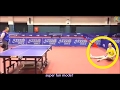 Ma Long has fun with left hand