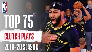 NBA Top 75 CLUTCH PLAYS From The 2019-20 Season | AD, Luka, Butler AND MORE