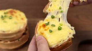 Cheese Potato Waffle (Can't stop! Super easy)