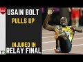 Usain Bolt INJURED in Final  Relay Race NIGHTMARE at London World Championships