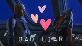 Rex & Ahsoka - Bad Liar (8d) *USE HEADPHONES*