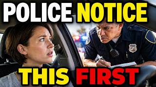 What Police Notice About You in the First 10 Seconds — It Matters More Than You Think