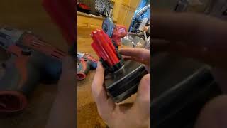 Milwaukee 12 volt battery removal made easier