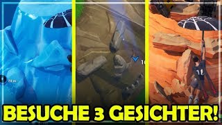 Gesichter Fortnite Videos 9tube Tv - besuche ein riesiges gesicht in der wuste dschungel und im schnee fortnite season