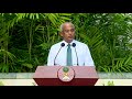 Press Conference by President Ibrahim Mohamed Solih