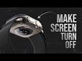 How to Make Apple Watch Screen Turn Off (tutorial)