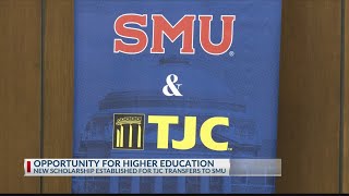 New scholarship established for TJC transfers to SMU