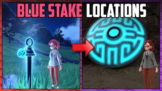 All Blue Stake Locations - Pokémon Scarlet & Violet (Unlock Legendary Battle!)