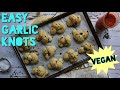 Vegan Garlic Knots | Easy Recipe, From Scratch