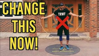 BEGINNER JUMP ROPE TUTORIAL: HOW TO STOP TRIPPING & LOOK ULTRA SLICK! | by RUSH ATHLETICS