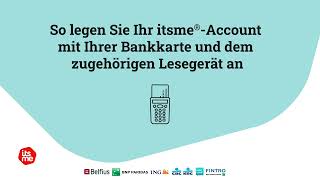 So erstellen Sie Ihr itsme-Account - mit Ihrer Bankkarte (Belgien)