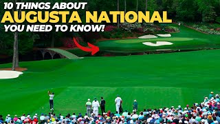 Augusta National Golf Club 10 Things You NEED To Know | The Masters PGA 2022
