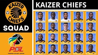 KAIZER CHIEFS SQUAD UPDATE WITH TRANSFERS 2024/2025 - BETWAY PREMIERSHIP 2024/2025