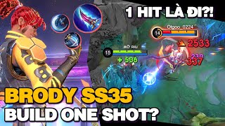 MLBB | VÌ QUÁ NẢN, TÔI TEST THỬ BRODY BUILD ONE SHOT SIÊU DỊ: 1 HIT LÀ ĐI??? | Tốp Mỡ