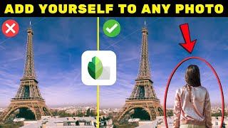 How to ADD YOURSELF to any PHOTO [2025] (iOS and Android) I Snapseed Editing Tips And Tricks