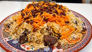 Kabuli Pulao -  Afghan National Dish - Kabuli palaw - Qabili Palaw