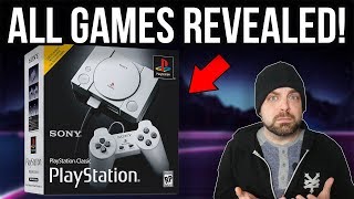 Playstation Classic Games REVEALED and BIG Ones are MISSING! | RGT 85