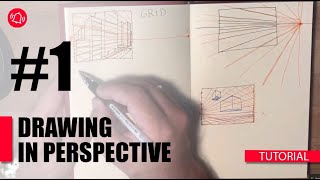 How to draw perspective.  Episode 1