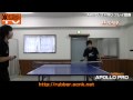 卓球【WRM-TV】鋭い台上技術　 APOLLO PRO 試打動画