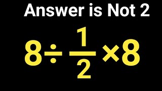 Most People Get This Simple Math Question Wrong!