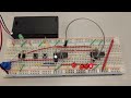 4-Bit Shift Register Using 74HC109 IC for the D Flip Flops