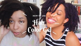 Hair Dye Gel | Purple Natural Hair | Hair Color Gel