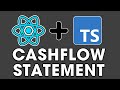React TypeScript 2023 - 24. Cash Flow Statement