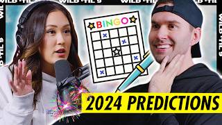 Our 2024 Bingo Card Predictions *our wedding, new jobs, freak accidents* | Wild 'Til 9 Episode 169