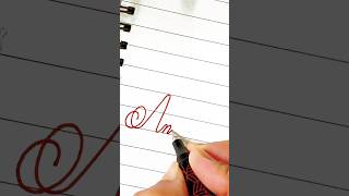 "Anmol" in cursive writing #shorts #youtubeshorts #calligraphy #cursive #handwriting