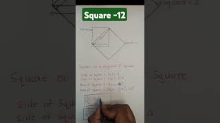 Square | quadrilateral | Area | Mensuration | #mathandtechbyar #geometry