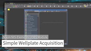 Step-by-step Tutorial | Automate Well Plate Imaging & Cell Counting with NIS-Elements JOBS Module