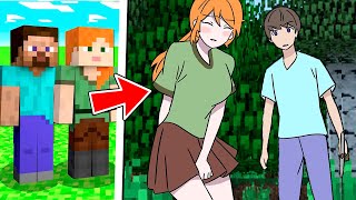 Mobs de Minecraft SI FUESEN ANIMES 😱