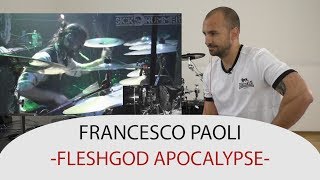 Drum Teacher Reacts to Francesco Paoli - Drummer of Fleshgod Apocalypse