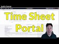 Time Sheet Portal