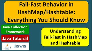 Understanding Fail-Fast in HashMap and Hashtable | Java Collection Framework