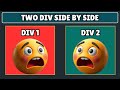 How to Put Two Divs Side By Side in HTML and CSS