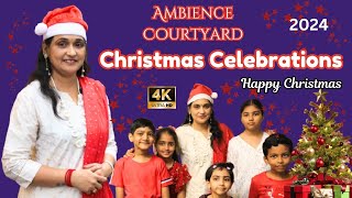 CHRISTMAS CELEBRATIONS AT AMBIENCE COURTYARD🎈🎉🎄| HAPPY CHRISTMAS✨🎅| క్రిస్మస్ సంబరాలు🎂 | AR STUDIO’S