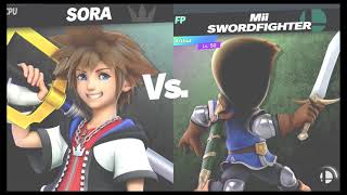 Super Smash Bros Ultimate Amiibo Fights – Sora \u0026 Co #329 Sora vs Arthur Mega Battle