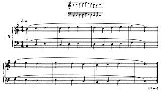 Mikrokosmos No. 4 - Six unison melodies (4)