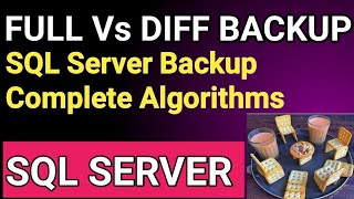 SQL Server Full Backup Vs Differential Backup || SQL Server Backup || SQL Full Backup ||