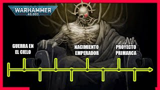 HISTORIA/LÍNEA DEL TIEMPO COMPLETA DE WARHAMMER 40K (PARTE 1)