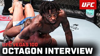 Da'Mon Blackshear Octagon Interview | UFC Vegas 100