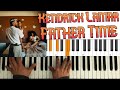 Kendrick Lamar - Father Time Ft. Sampha Keyboard Chord Tutorial How To Play Piano