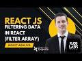 Filtering data in React (filter array) | React JS Masterclass #20